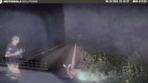 Texas deputy screams and runs after 'dead' deer springs to feet in viral encounter