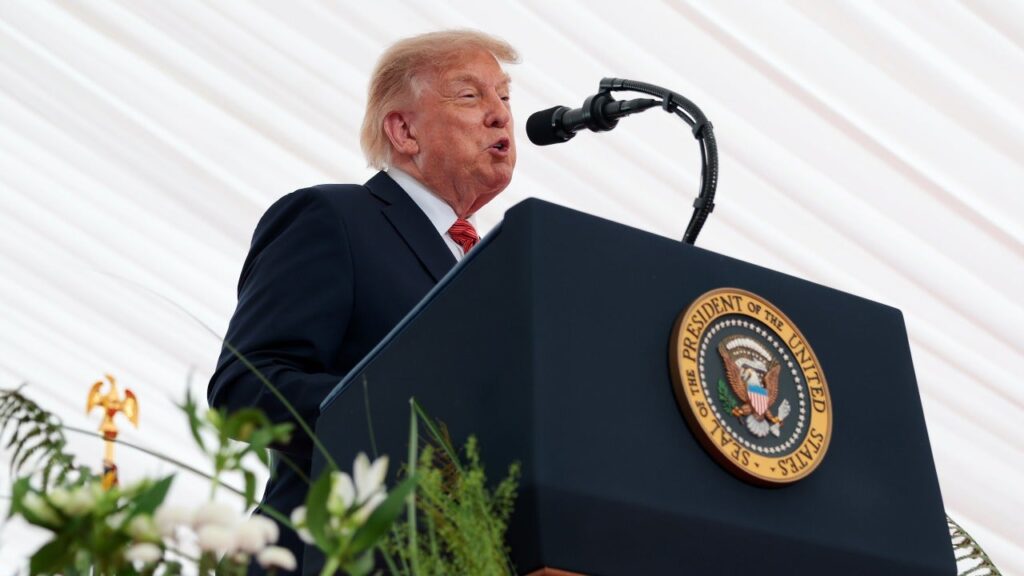 Trump says he would 'love' to see Ireland unified as one nation