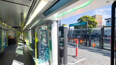 Driverless train trials without a supervisor before opening of $30 billion line