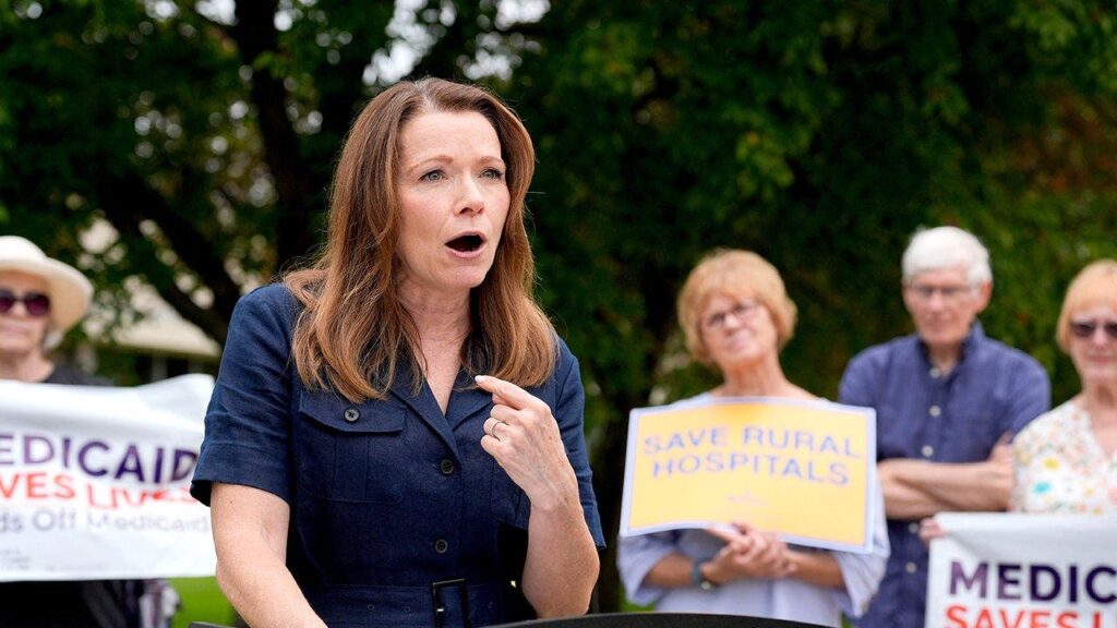 Unearthed clip exposes what 'DEI Queen' in razor-thin House race thought of 'Back the Blue' law