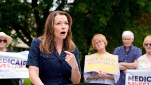 Unearthed clip exposes what 'DEI Queen' in razor-thin House race thought of 'Back the Blue' law