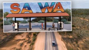 Final design chosen for iconic Nullarbor photo stop