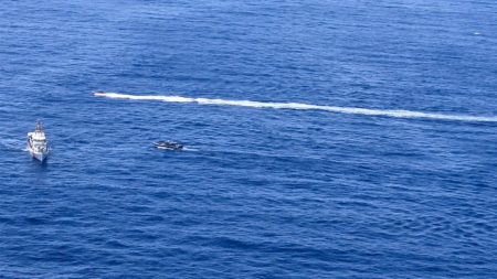 At least 40 rescued, 2 dead as boat capsizes after machete fight near Puerto Rico