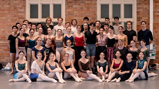 The Queensland Ballet ensemble. In 2026, only two will earn above the national average wage.