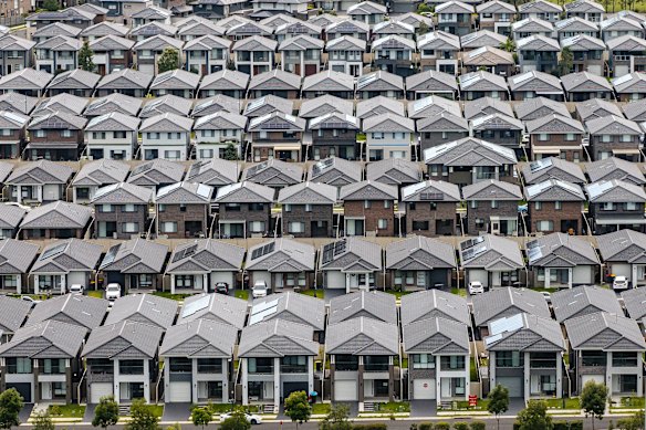Home values in Australia fell for the sixth straight month in September.