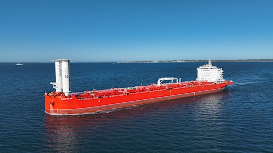 The MV Baltazar was officially named at a ceremony in Fremantle port this week.