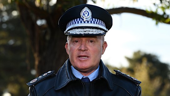 NSW Police Commissioner Mal Lanyon.