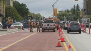 Saskatoon construction snarls commutes for USask students, hospital staff