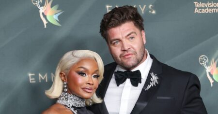 Phaedra Parks Makes Red Carpet Debut With ‘Traitors’ Costar CT Tamburello at Creative Arts Emmys