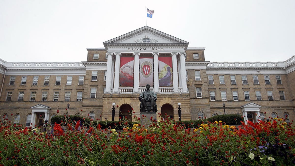 Bascom Hall on the campus of the University of Wisconsin