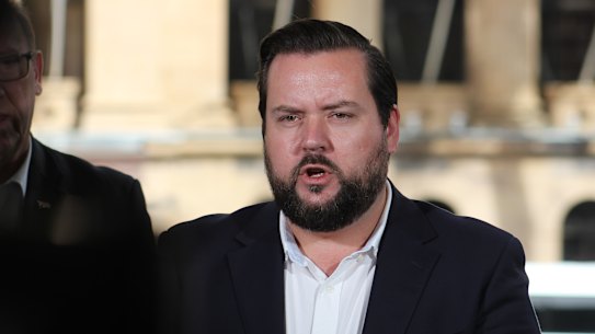 Council opposition leader Jared Cassidy.
