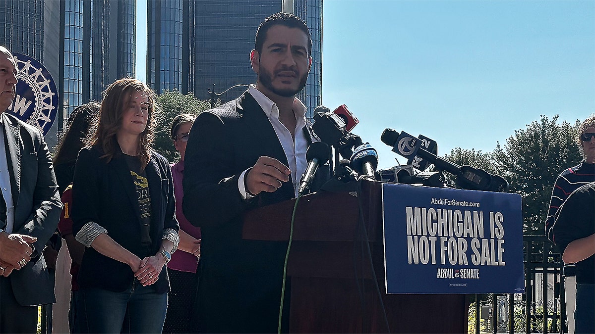 Democratic Senate nominee Abdul El-Sayed of Michigan