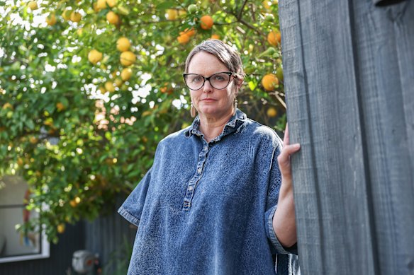Sarah Fowler was diagnosed with a Buruli ulcer last year after being bitten by an infected mosquito months earlier in Brunswick West. 