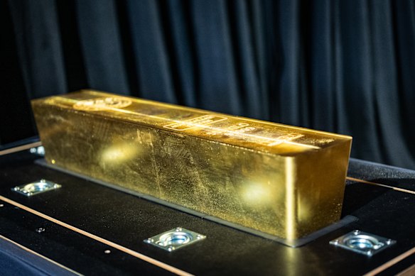 Earlier this year the Perth Mint broke the world record for producing the largest bar of gold.