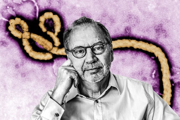 Sir Peter Piot co-discovered Ebola 50 years ago.
