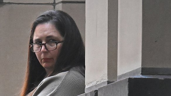 Erin Patterson photographed in April 2025 ahead of her trial.