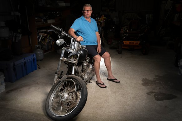 Russel Heggen has filed a personal injury lawsuit against the Department of Transport. He claims the road surface forced him to come off his motorbike on Arthurs Seat Road in 2022.