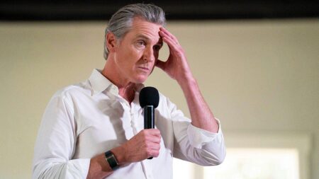Newsom roasted online for 'staged' fly-fishing interview with CNN anchor where he dropped major 2028 hint