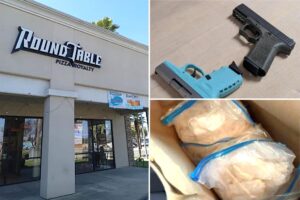 Pizza joint doubled as meth den in bizarre California drug case as migrant charged with running operation