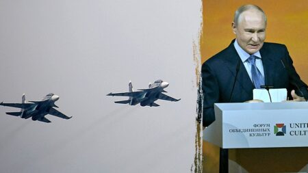 Supersonic Russian jets trigger joint scramble by NATO allies amid Putin 'clowns' jab