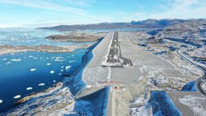 ‘Historic milestone’ for Greenland as new airport opens in Ilulissat