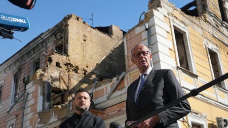 Merz makes surprise Kyiv visit as Germany pledges more aid to Ukraine