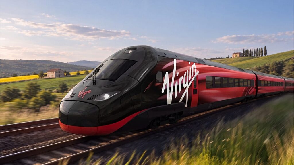Virgin unveils train designs for London-Europe service from 2030