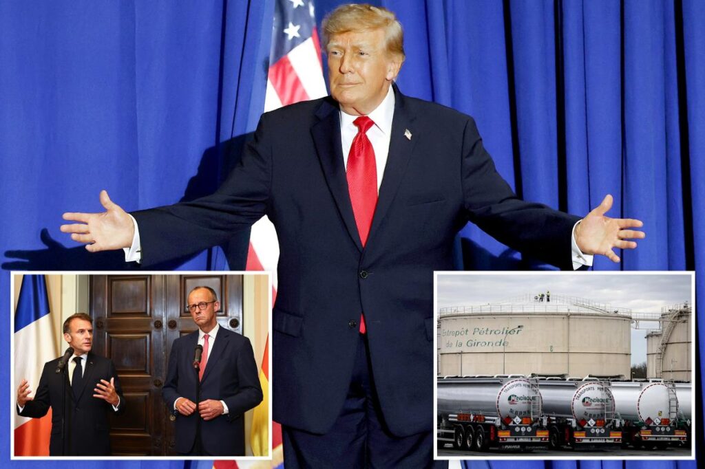 Trump announces Europe will release ‘massive amount’ of diesel oil as prices come down from peak
