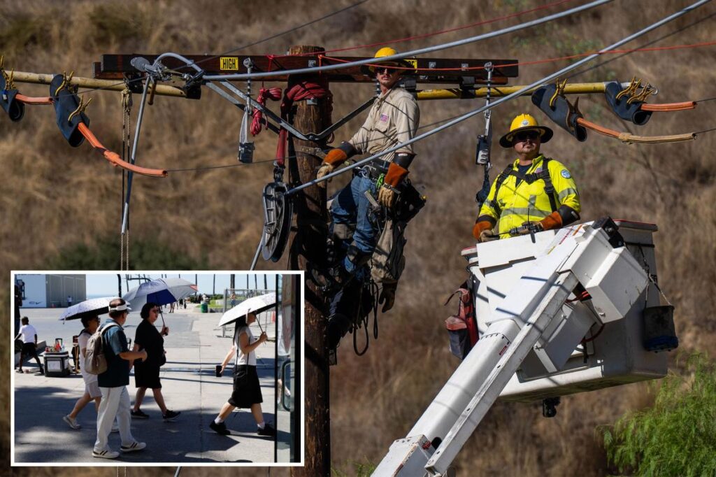 Power giants issue urgent warning to Californians as scorching heatwave hits