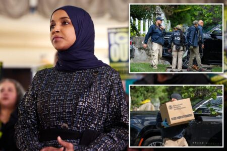 Rep. Ilhan Omar’s phone seized by feds during DHS raid tied to potential immigration fraud