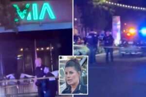 Halloween horror as shooting breaks out during ‘zombie crawl’ in Central California city