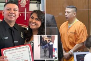 Exclusive | Horrific details of LA firefighter’s alleged ax murder of wife revealed in court testimony