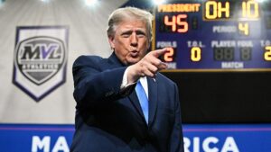 Trump says polls 'don't account for one thing,' as he pledges to defeat communists 'once and for all'