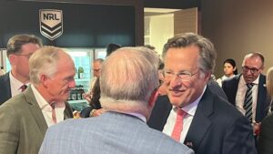 NRL grand final VIPs include Anthony Albanese and Chris Minns