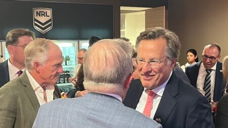 NRL grand final VIPs include Anthony Albanese and Chris Minns