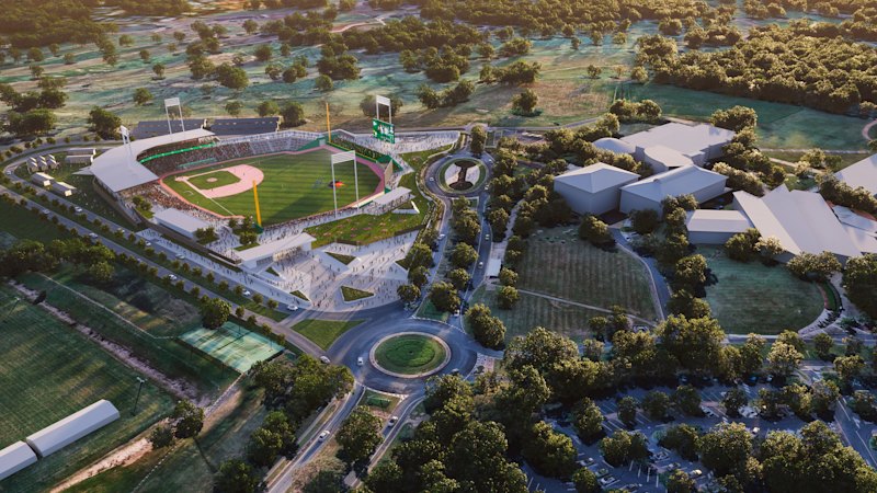 Plans for $156m baseball and softball facility in Meadowbrook outlined in new report