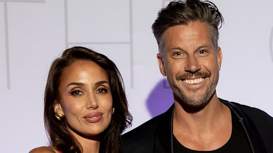 Bachelor star Sam Wood, pictured with wife Snezana, has been charged with domestic violence offences.