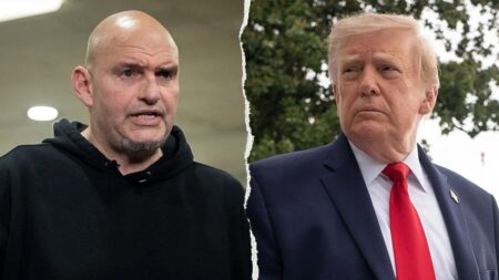 Trump says he'd 'love' to have Sen. John Fetterman as a Republican amid growing speculation