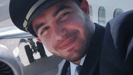 Omani pilot Hammam al-Hammami is accused of attacking his colleague on a flydubai flight to Israel.