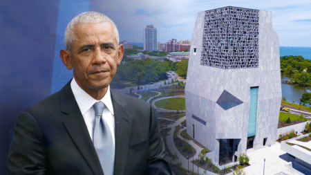Obama's billion-dollar baby: Chicago center's price tag hits monumental milestone, tripling original estimate