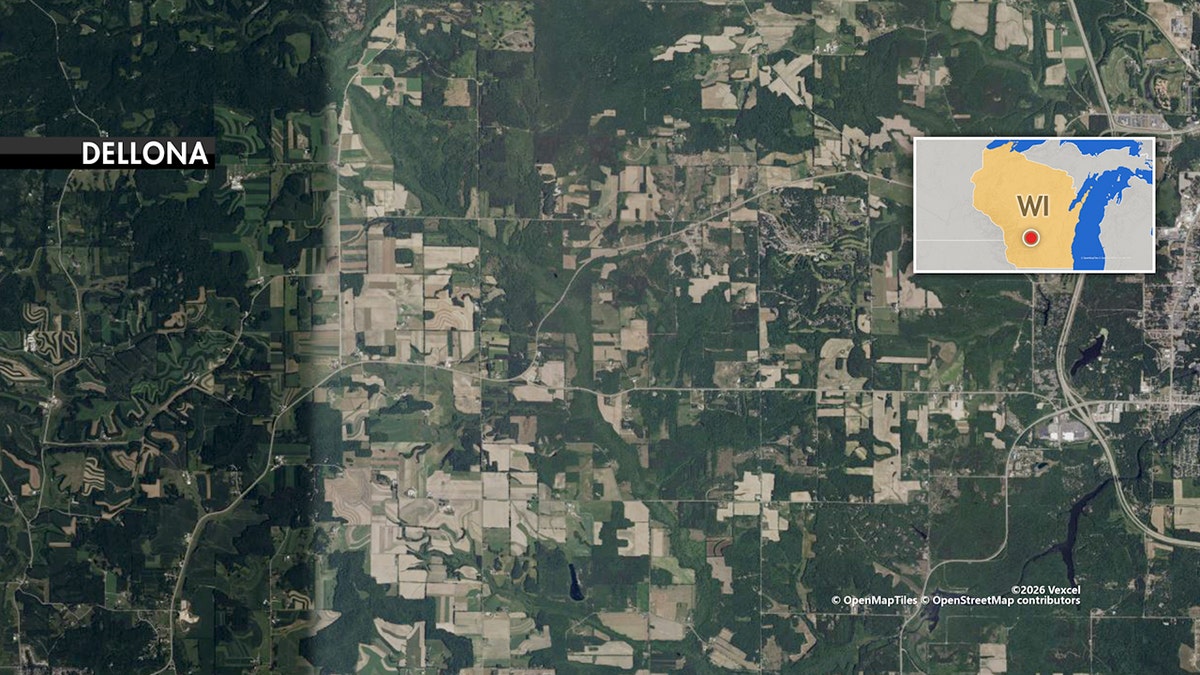 dellona_wisconsin_map