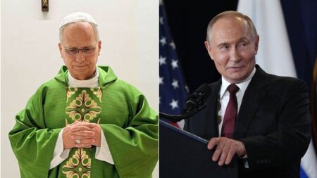 Recovering from lung surgery, Pope Leo urges Putin to agree to ceasefire in Russian-held Ukraine city