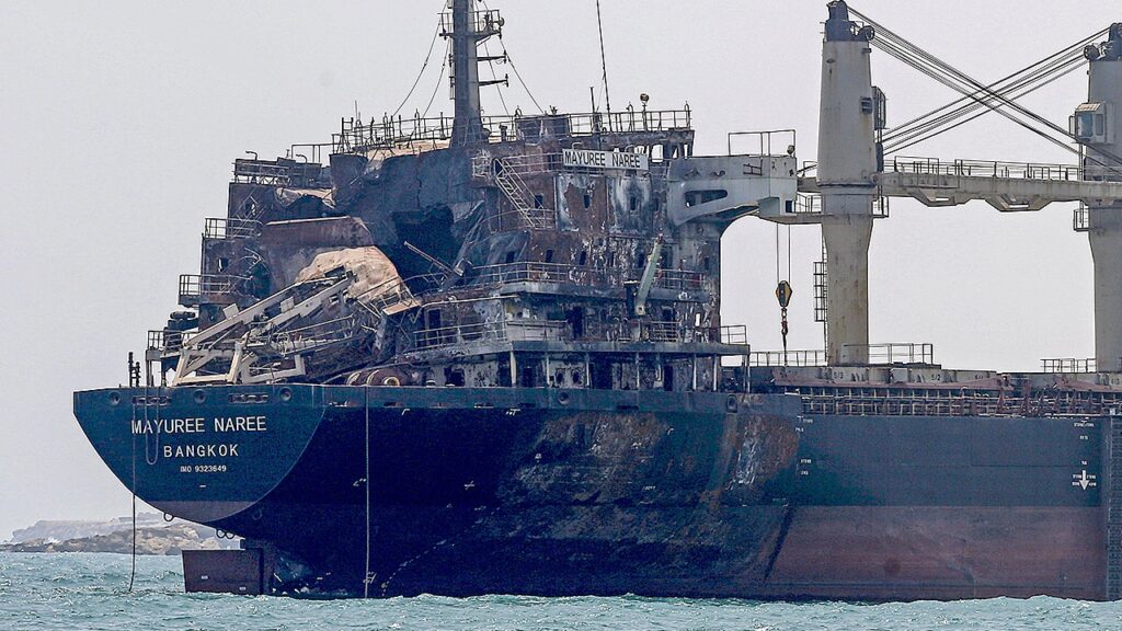 Sea mine crisis re-emerges in Strait of Hormuz as Tehran urges Washington to accept deal