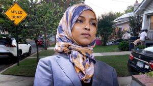 Ilhan Omar calls Trump ‘creep’ as president revives ‘fake name,’ marriage allegations