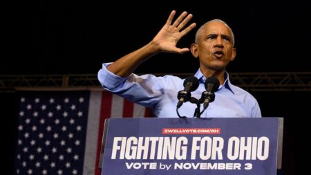 Obama compares Trump's White House renovations to 'Saddam Hussein opening a Cheesecake Factory' at Ohio rally