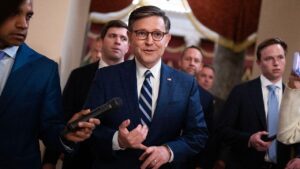 Mike Johnson's future hangs in balance as the 'accidental speaker' marks 3 years