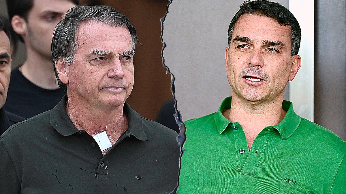 Jair and Flavio Bolsonaro