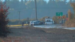 Two helicopters collide midair near Oregon airport with three people aboard, FAA confirms