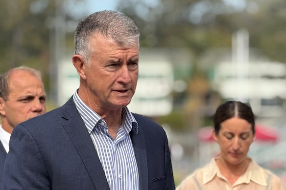 Queensland Sports Minister Tim Mander refused to outline any deadlines, “timetables”, or audits for Olympics Games builds ahead of time, after polling found the majority of voters had doubts the state would stick to budgets.