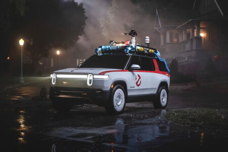 Rivian Halloween Update Turns R1, R2 Into Ghostbusting EVs Through Nov. 2